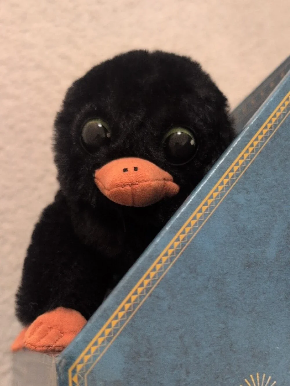 New In Box - Universal Studios - Harry Potter Baby Niffler Shoulder Plush